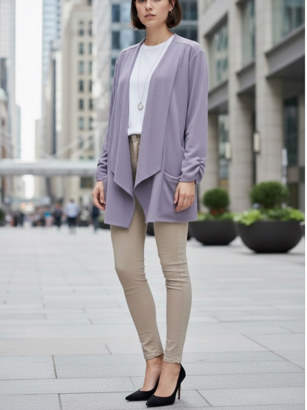 Maurice’s Lavender Cardigan